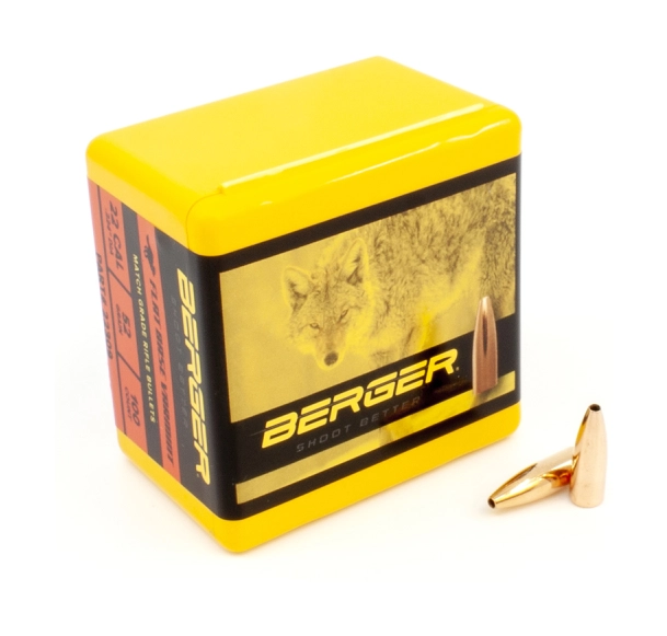 (image for) Berger 22cal 52gr FB Varmint 100ct
