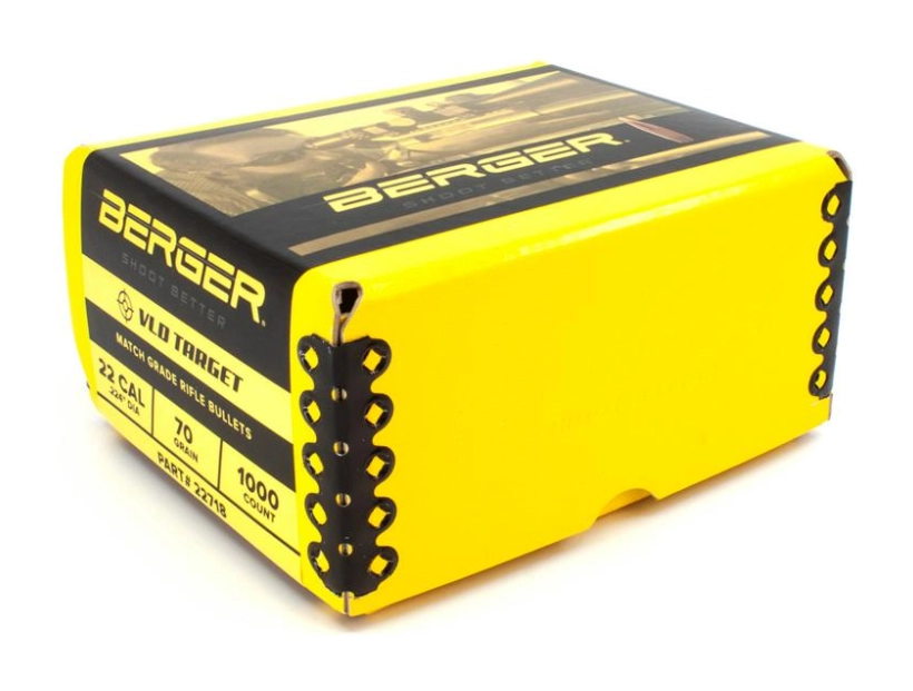 (image for) Berger 22cal 70gr VLD Target 1000ct