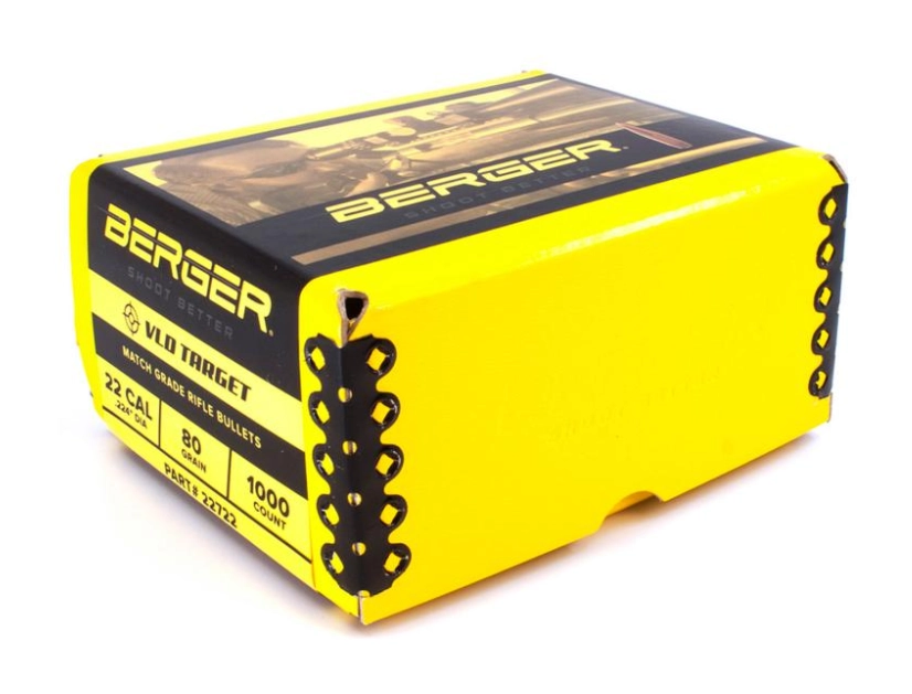 (image for) Berger 22cal 80gr VLD Target 1000ct