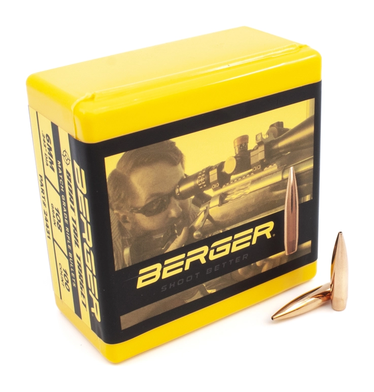 (image for) Berger 6mm 108gr BT Target 100ct