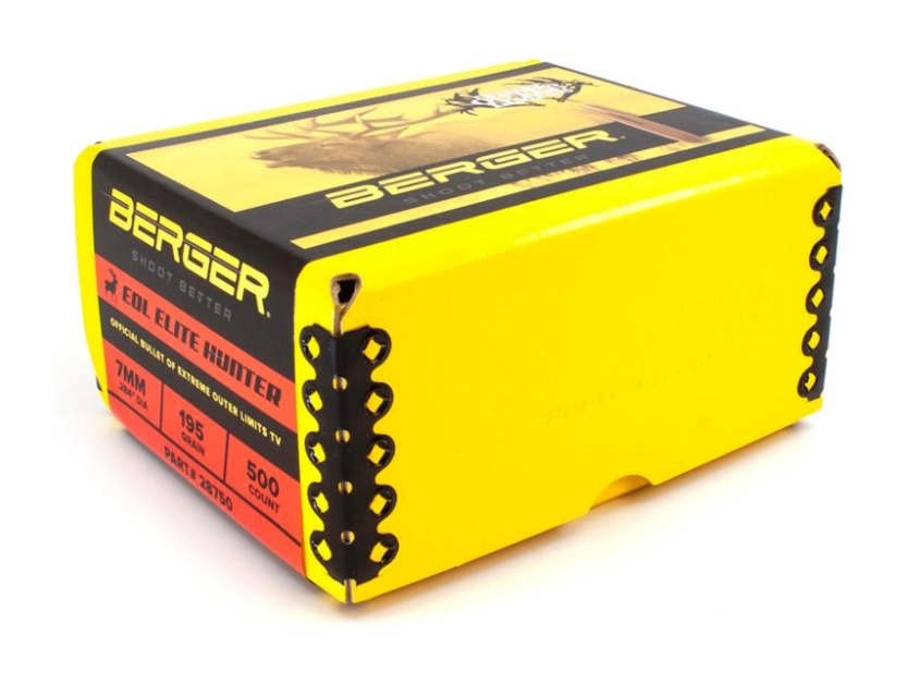 (image for) Berger 7mm (.284) 195gr EOL Elite Hunter 500ct