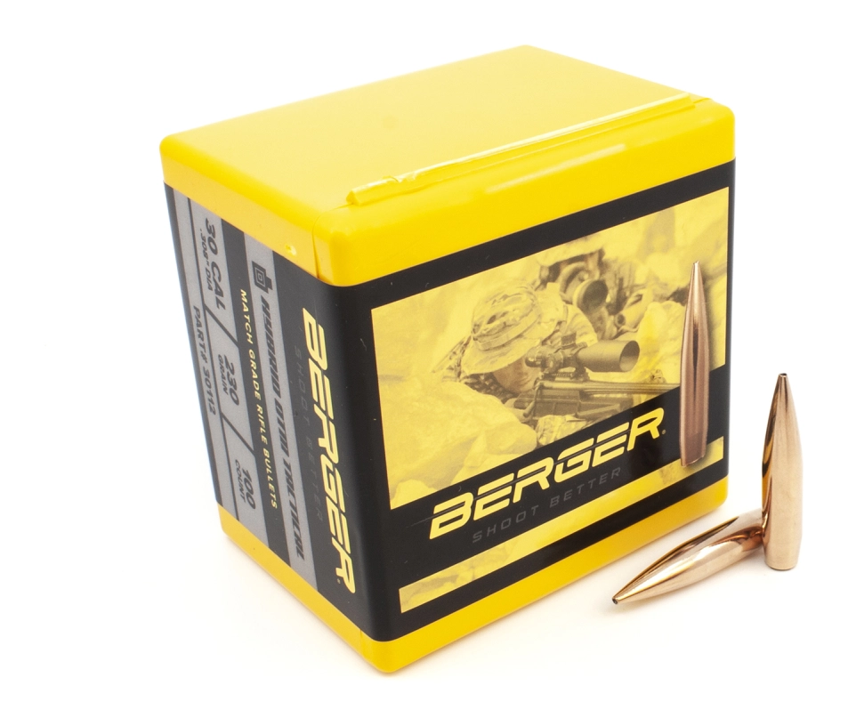 (image for) Berger 30cal 230gr Hybrid OTM Tactical 100ct