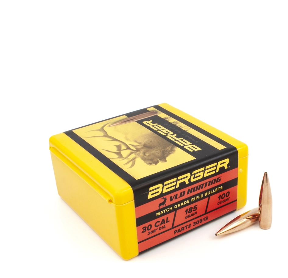 (image for) Berger 30cal 185gr VLD Hunting 100ct
