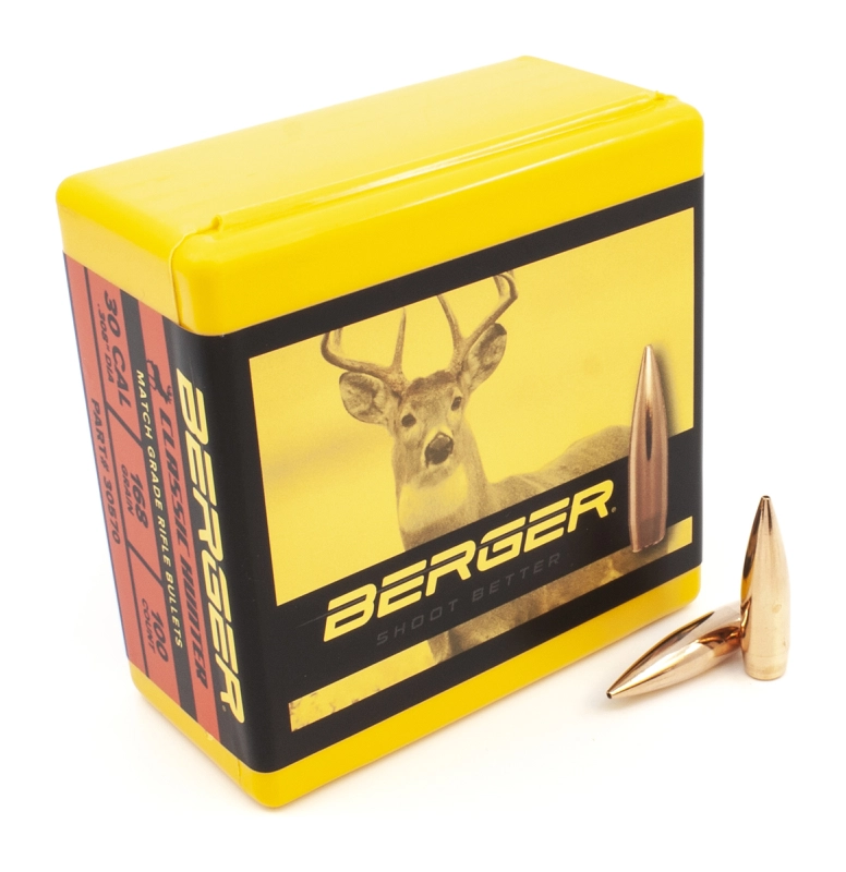 (image for) Berger 30cal 168gr Classic Hunter 100ct