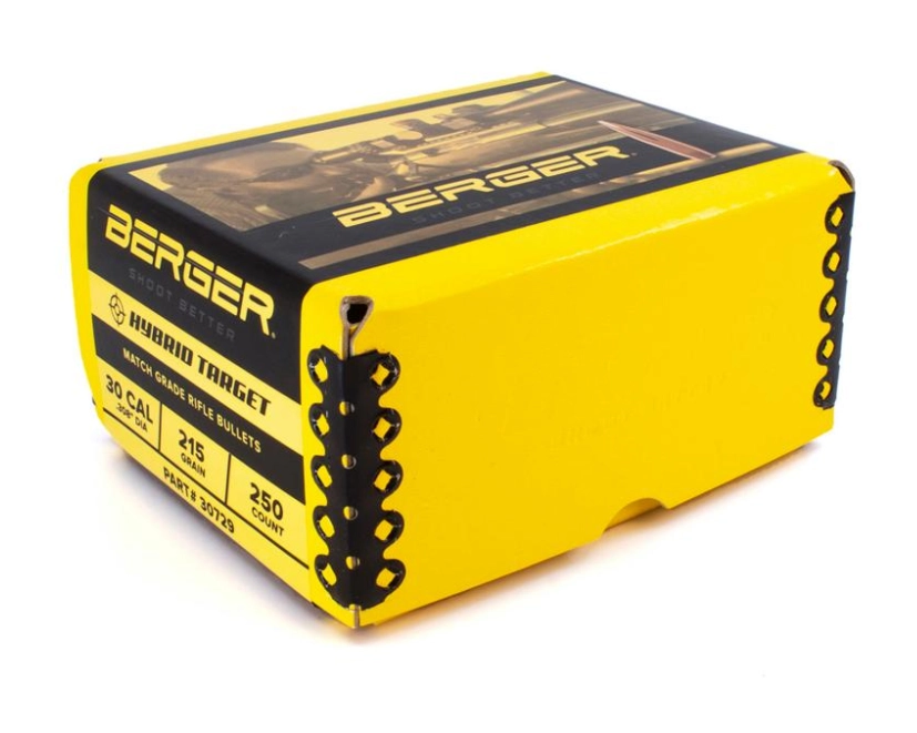 (image for) Berger 30cal 215gr Hybrid Target 250ct