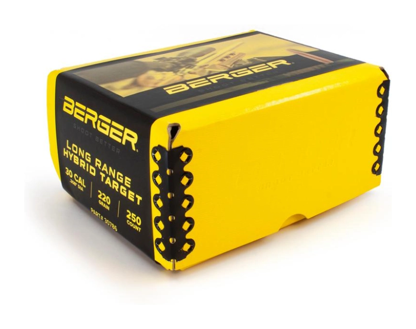 (image for) Berger 30cal 220gr Long Range Hybrid Target 250ct