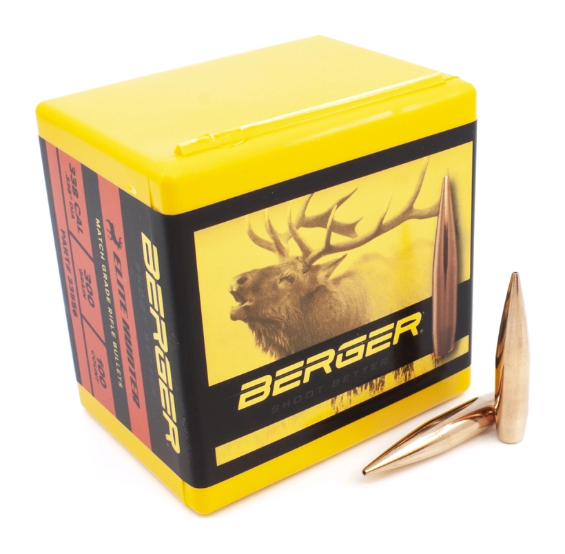 (image for) Berger 338cal 300gr Elite Hunter 100ct