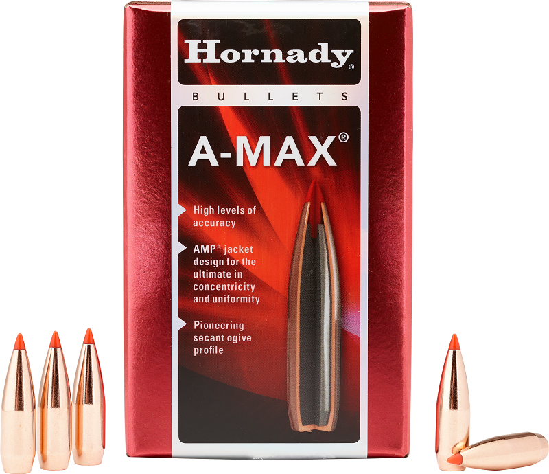 (image for) Hornady 30cal 168gr A-MAX 100ct