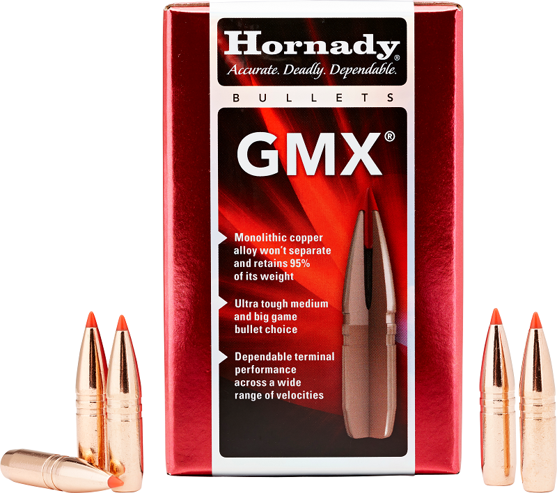 (image for) Hornady 338cal 225gr GMX 50ct