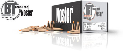 (image for) Nosler 22cal 55gr BallisticTip 100ct