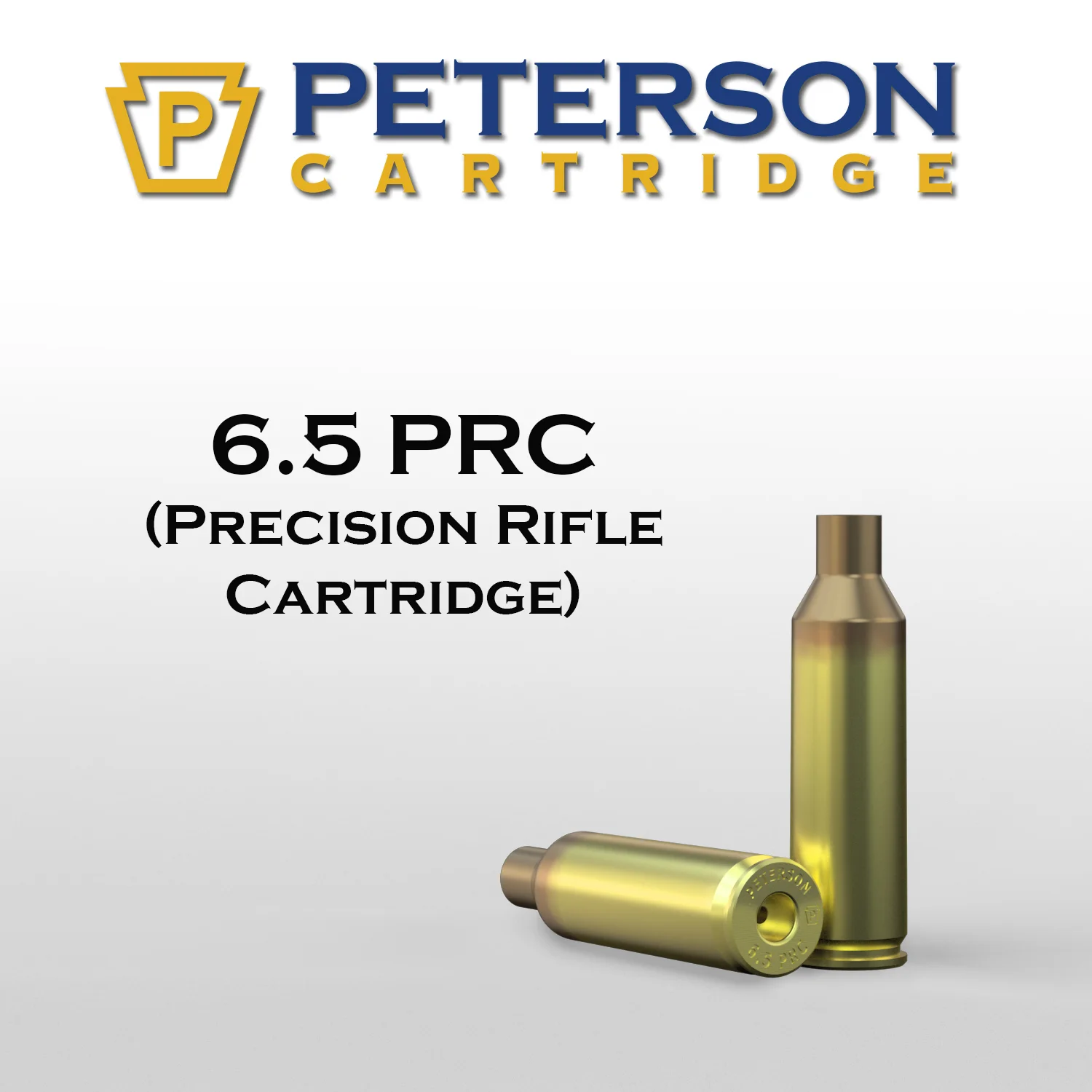 (image for) Peterson Cartridge 6.5 PRC Unprimed Brass 50ct