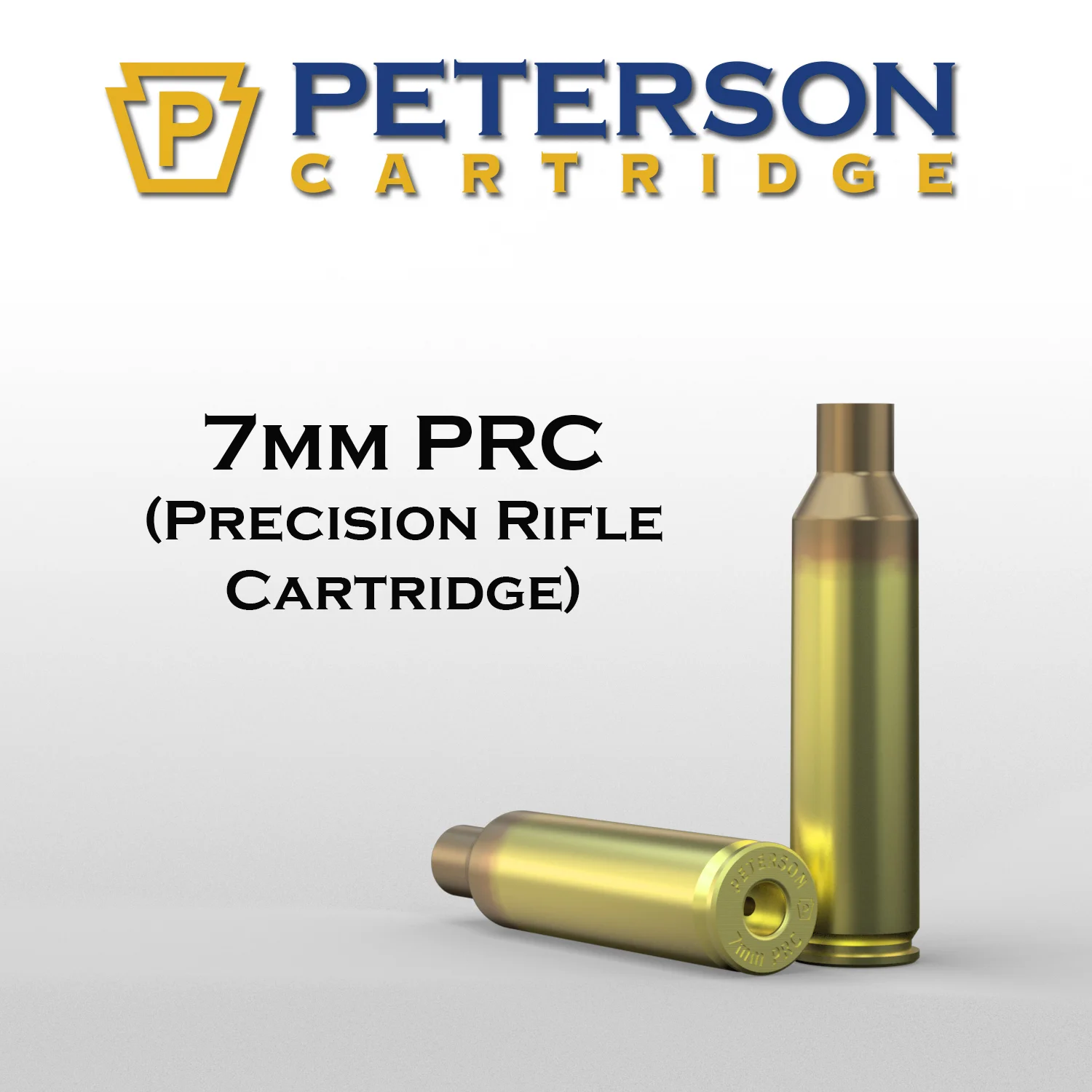 (image for) Peterson Cartridge 7mm PRC Unprimed Brass, 50ct